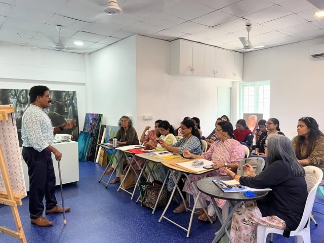 Art Class at Prussian Blue